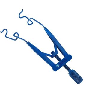Medono India Lieberman Eye Speculum Titanium, Open K-Wire Self-Lock Wire, Fenestrated Blade, Thumb screw Control, Medical Grade Titanium